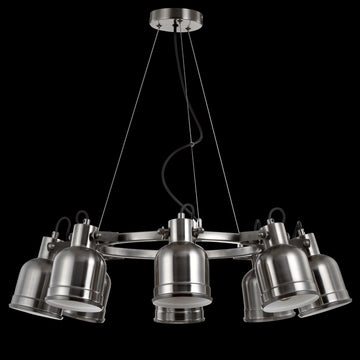 Liam 20" Metal LED Chandelier - JONATHAN Y
